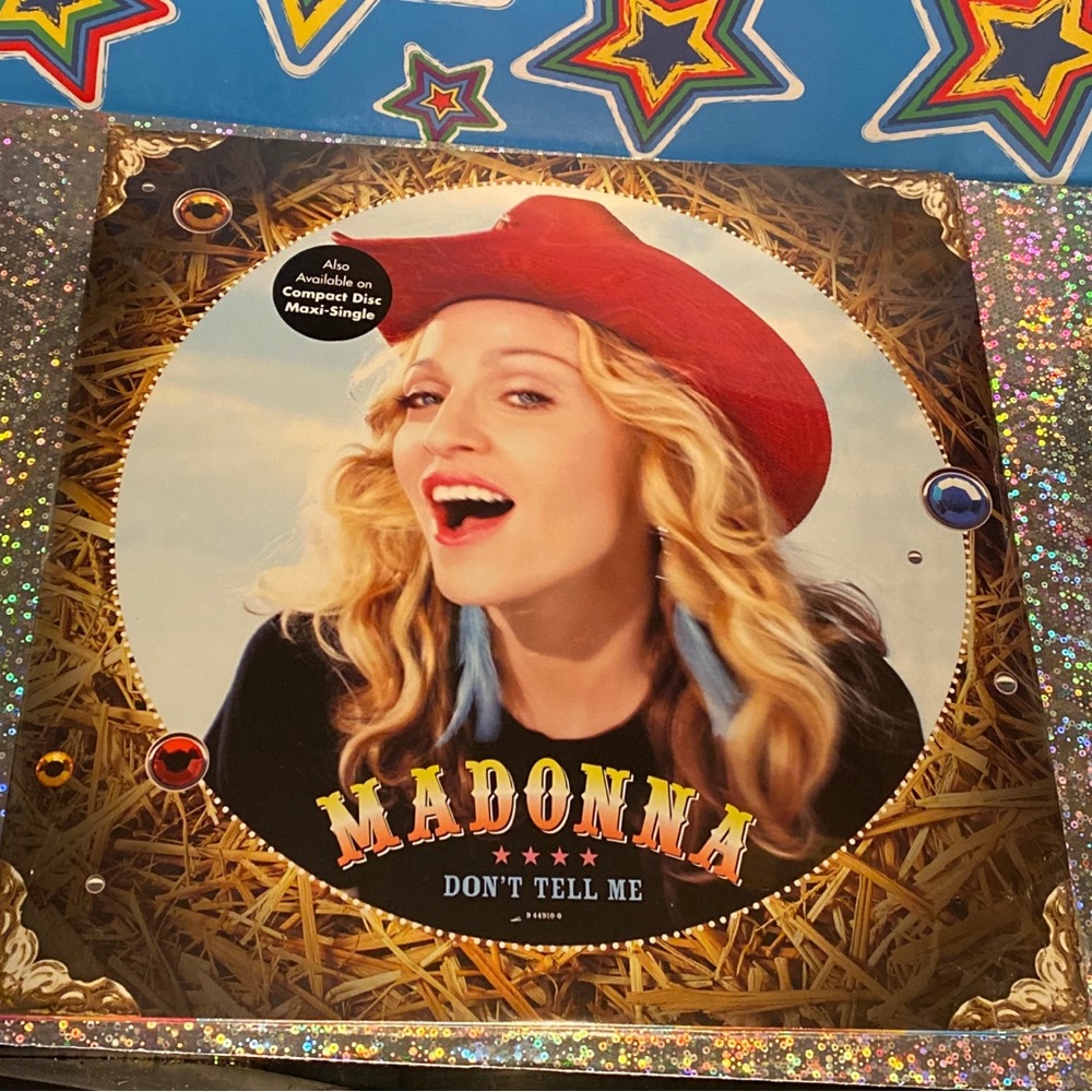 MADONNA SEALED DOUBLE VINYL 12” DONT TELL ME MINT !!